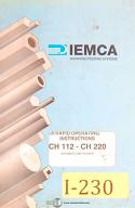 IEMCA-IEMCA CH112 & CH220, Auto Bar Feeder, Rapid Operations Manual-CH112-CH220-01